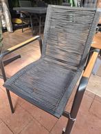 Diamond stapel stoelen Rope, Huis en Inrichting, Stoelen, Ophalen, Metaal, Nieuw, Grijs
