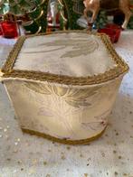 Brocante Stoffendoos uit Frankrijk, Ophalen of Verzenden