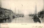 Leeuwarden Nieuwe Kanaal met schepen st 1904 Prachtkaart, Verzenden, Voor 1920, Gelopen, Friesland