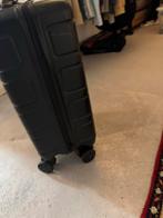 Zwarte Koffer met Wieltjes, Gebruikt, Hard kunststof, Minder dan 50 cm, Ophalen of Verzenden
