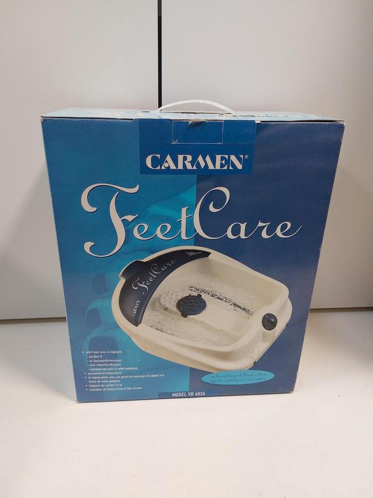 Nieuw Voetmassagebad Carmen VB4026, Sieraden, Tassen en Uiterlijk, Uiterlijk | Lichaamsverzorging, Ophalen
