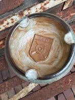 Oude asbak gemerkt militair embleem L D M, Ophalen of Verzenden, Gebruikt, Asbak