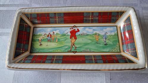 Vintage Sadler England aardewerk Schaaltje Golf thema, Antiek en Kunst, Antiek | Keramiek en Aardewerk, Ophalen of Verzenden