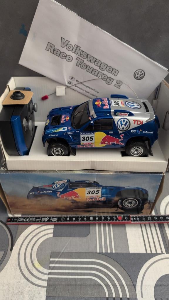 Volkswagen Race Touareg Dakar RC 1:18 - Nieuw!, Auto, Groter dan 1:32, Nieuw, Ophalen