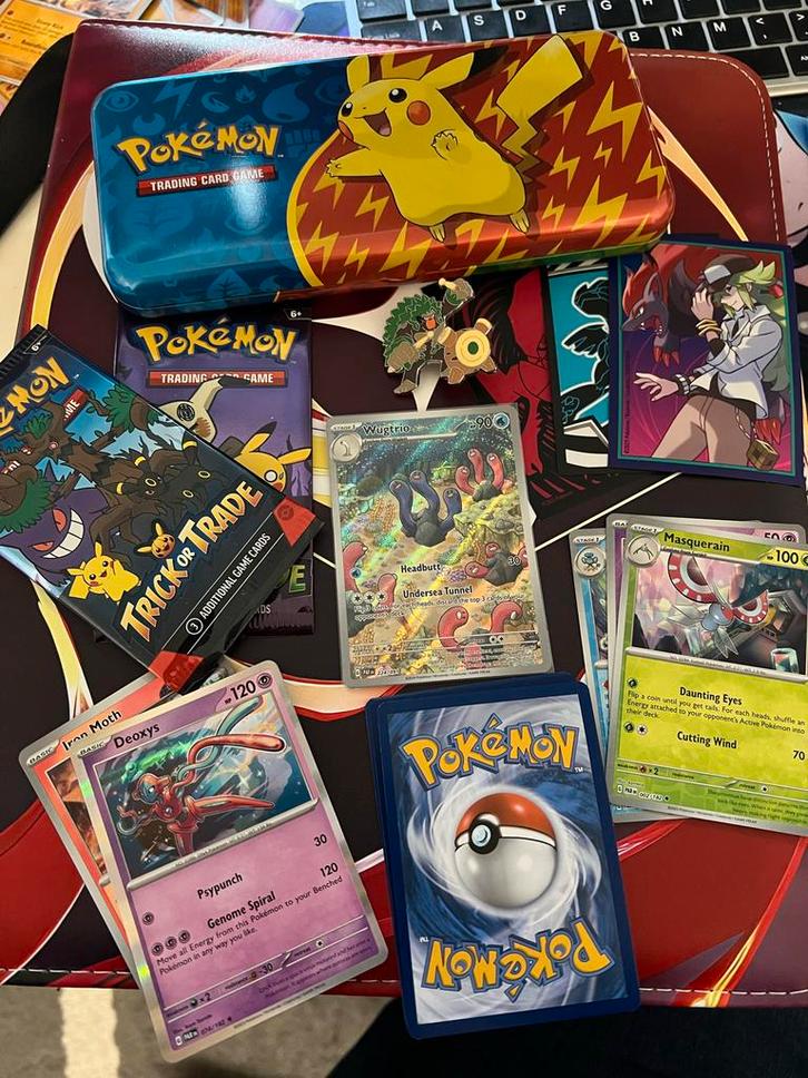 Pokémon Kaarten Pakket (cadeau), Hobby en Vrije tijd, Verzamelkaartspellen | Pokémon, Gebruikt, Meerdere kaarten, Ophalen of Verzenden
