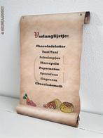 Authentiek Albert Heijn reclamebord verlanglijstje 30cm, Diversen, Verzenden, Zo goed als nieuw