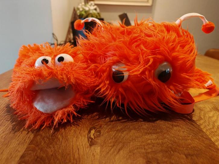 WK set. Reuze Wuppie (2006) & Reuze Beesie (2010), Verzamelen, Sportartikelen en Voetbal, Gebruikt, Beeldje of Poppetje, Overige binnenlandse clubs