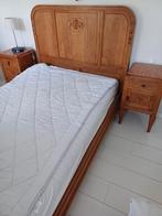 Oude brocante bed ombouw ., Huis en Inrichting, Slaapkamer | Complete slaapkamers, Ophalen of Verzenden, Zo goed als nieuw, Tweepersoons