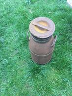 melkemmer ijzer melkbus, Ophalen