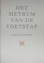 Het metrum van de voetstap. Poëzieroute Leeuwarden, Ophalen of Verzenden, 20e eeuw of later, Zo goed als nieuw