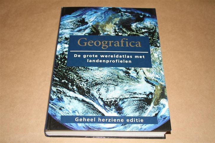 Geografica. De grote wereldatlas met landenprofielen., Boeken, Geschiedenis | Wereld, Zo goed als nieuw, Europa, Ophalen of Verzenden