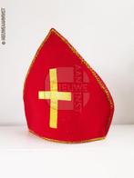 Authentieke HEMA etalage Sinterklaas mijter - 30cm, rood, Verzenden, Nieuw