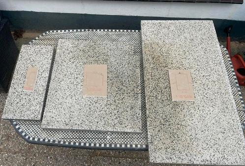2x dik Terrazzo graniet keukenblad werkblad natuursteen blad, Huis en Inrichting, Keuken | Keukenelementen, Ophalen