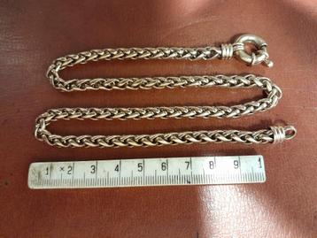 geel gouden vossenstaart ketting beschikbaar voor biedingen