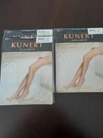 Kunert satin look 20d panty oa deze 38-40 in black en marine, Ophalen of Verzenden, Nieuw, Zwart, Panty