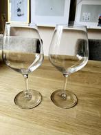 Te Koop: twee stuks Bourgogne- glazen van Spiegelau, Verzamelen, Ophalen, Zo goed als nieuw, Overige typen