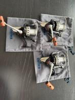 3 x Daiwa Tournament ISO QD 5500 tackle carpervissen, Watersport en Boten, Ophalen of Verzenden, Zo goed als nieuw, Molen