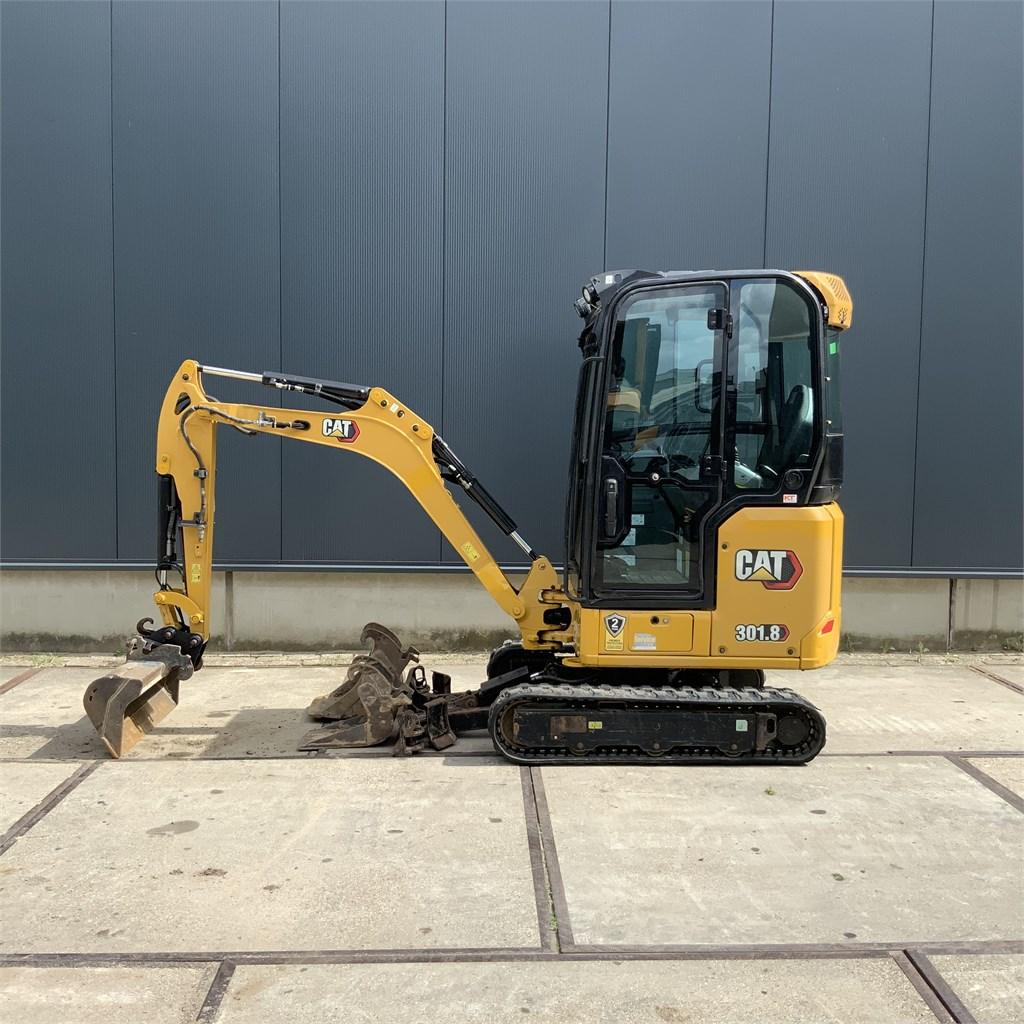 Cat 301.8 (bj 2021), Graafmachine