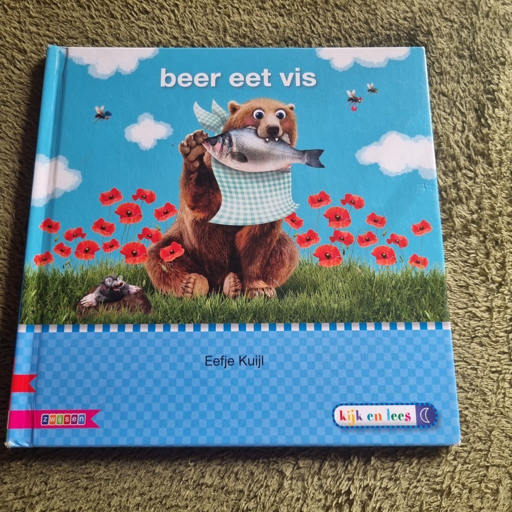 Veilig leren lezen kern 3 maan - Beer eet vis - Eefje Kuijl, Ophalen of Verzenden, Zo goed als nieuw, Eefje Kuijl