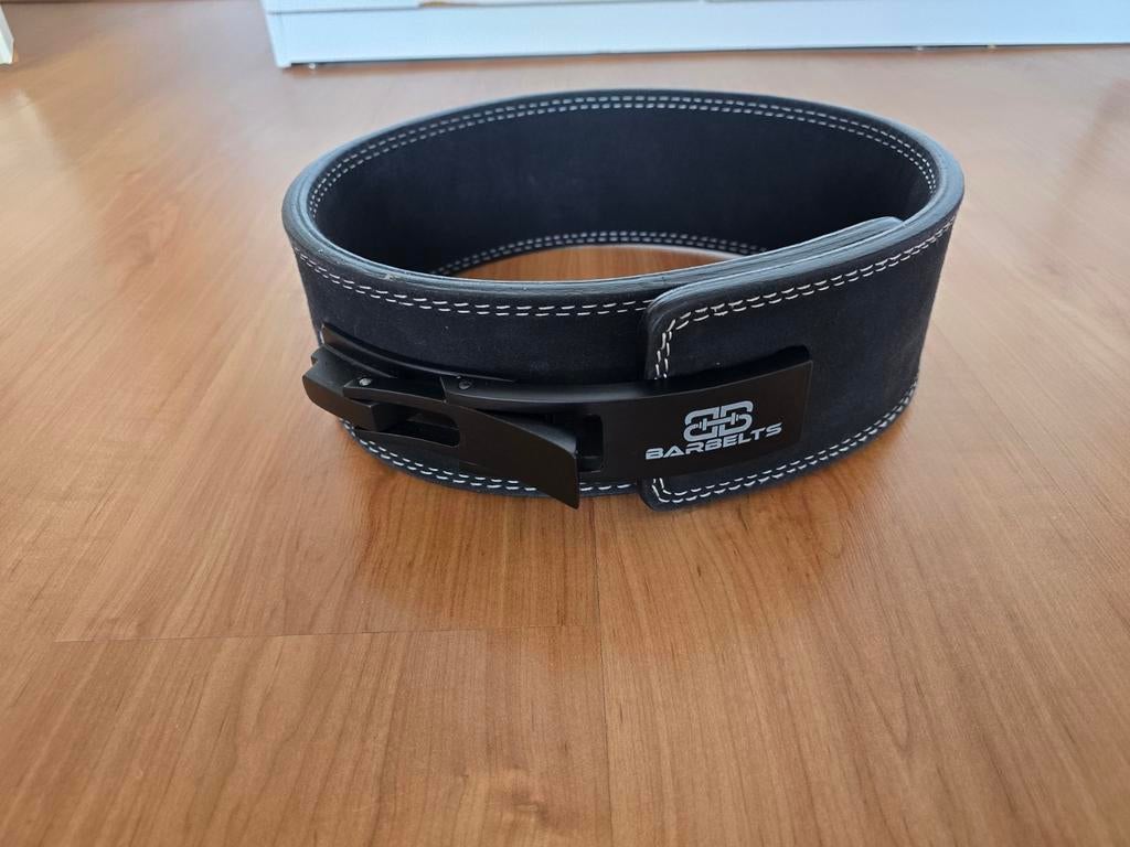 Barbelts lever belt, Sport en Fitness, Fitnessmaterialen, Ophalen of Verzenden, Zo goed als nieuw, Halterriem