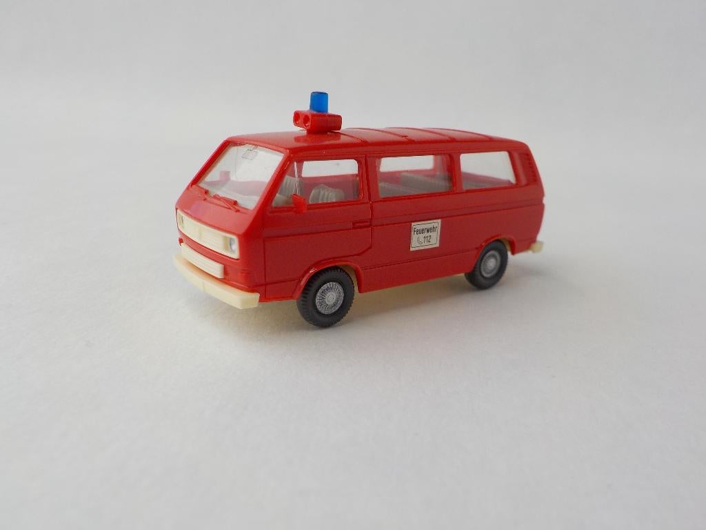 Wiking, 12603 Volkwagen Kombi Feuerwehr Brandweer, Hobby en Vrije tijd, Modelauto's | 1:87, Ophalen of Verzenden, Zo goed als nieuw