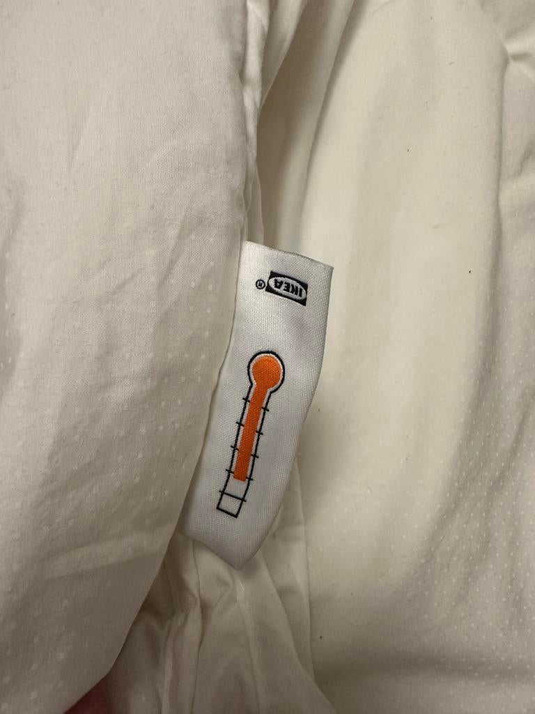 IKEA Dekbed 200x200 - Stjärnbräcka, Huis en Inrichting, Slaapkamer | Beddengoed, Gebruikt, Wit, Tweepersoons, Ophalen of Verzenden