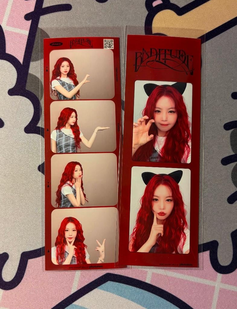 Soojin x Photosim (Baditude) 4cut, Ophalen of Verzenden, Nieuw, Foto of Kaart