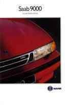 Saab 9000, CS, CD of Aero brochure/auto folder '85 - '98, Ophalen, Zo goed als nieuw, Ford