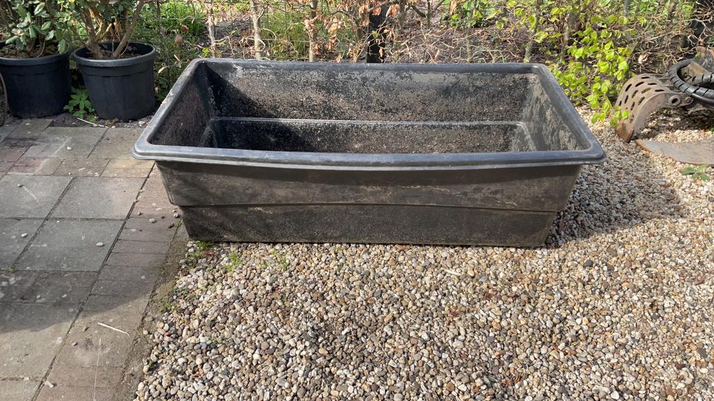 Vijverbak 150x80x48, Ophalen, Kunststof, Gebruikt, 100 cm of meer