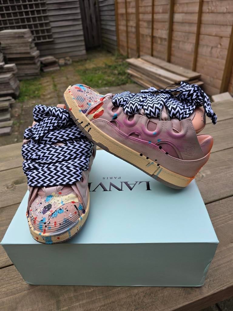 Lanvin Curb sneakers, Ophalen of Verzenden, Zwart, Sneakers of Gympen