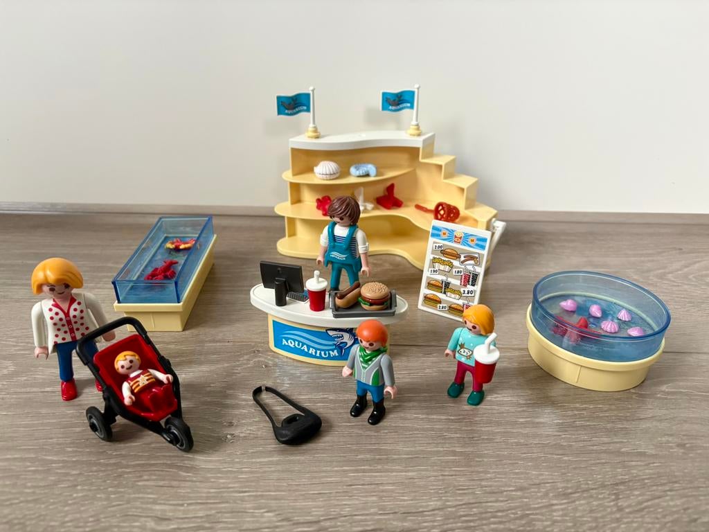 Playmobil aquarium winkel., Ophalen of Verzenden, Gebruikt, Los playmobil