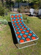 Vintage stretcher ligbed - Retro print, Ophalen, Gebruikt, Nvt, Metaal