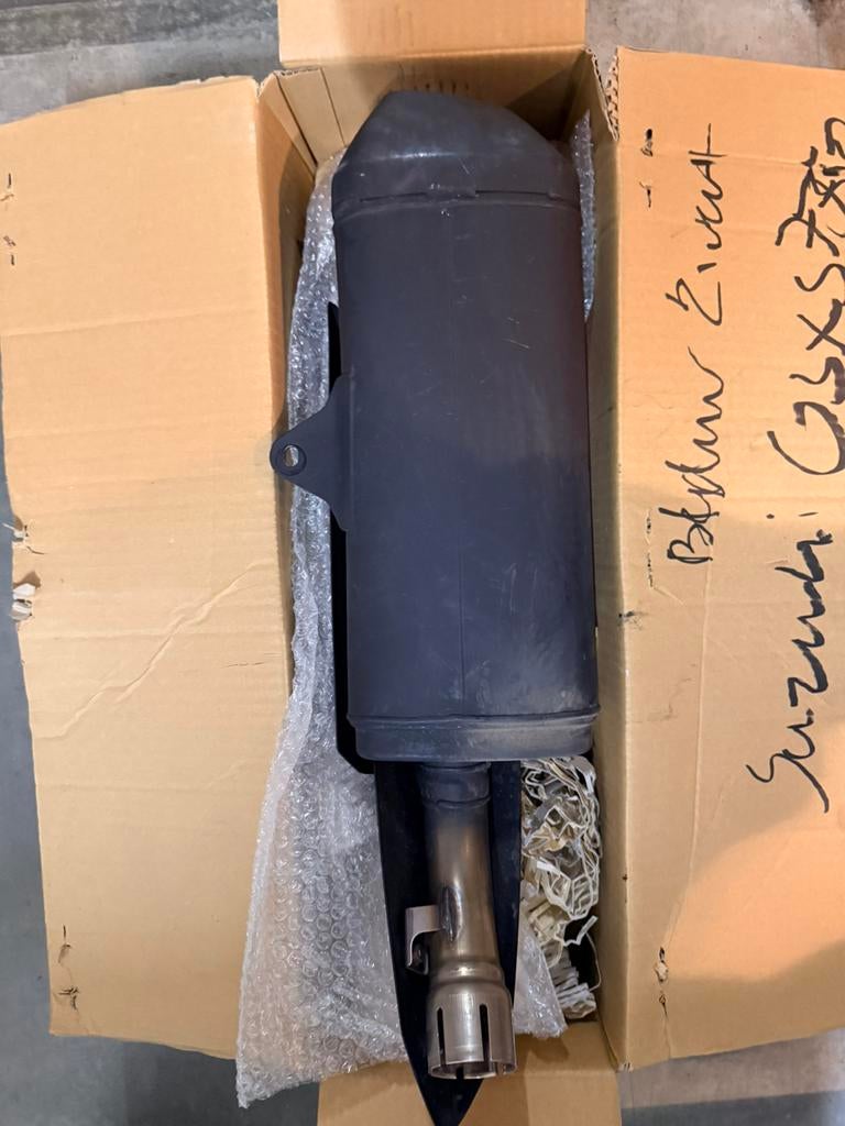 Originele uitlaatdemper Suzuki GSX-S750, Ophalen of Verzenden, Suzuki