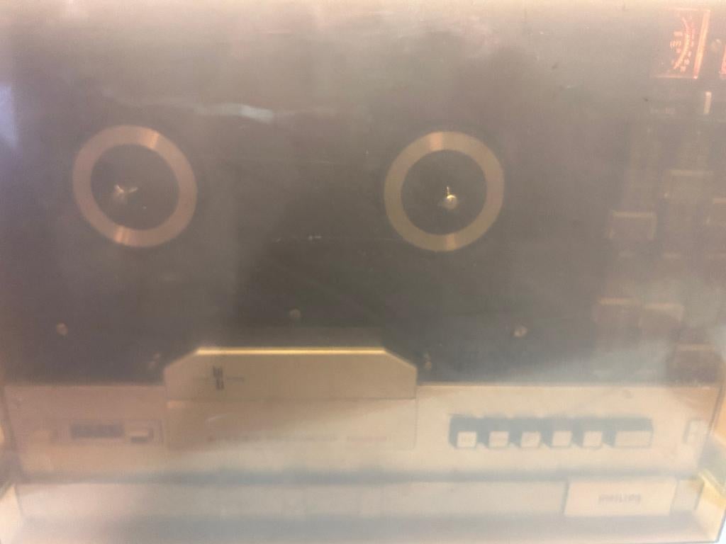 Philips N4116 bandrecorder, Ophalen, Bandrecorder, Met stofkap