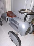 Vintage trapauto raceauto nr. 1 - grijs, Ophalen of Verzenden, Gebruikt