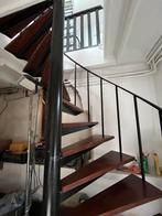 Stalen wenteltrap, Doe-het-zelf en Verbouw, Ladders en Trappen, Ophalen, Gebruikt, Trap, 2 tot 4 meter