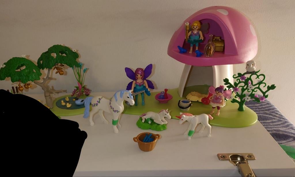 Playmobil Fairies 6055 met doos, Kinderen en Baby's, Speelgoed | Playmobil, Ophalen of Verzenden, Zo goed als nieuw, Complete set
