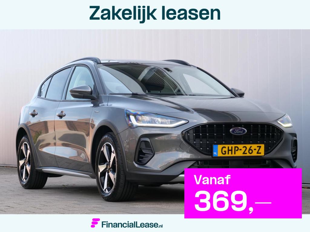 Ford Focus 1.0 EcoBoost Mild Hybride Active Navi / DAB / App, Stof, 1338 kg, Bedrijf, 19 km/l