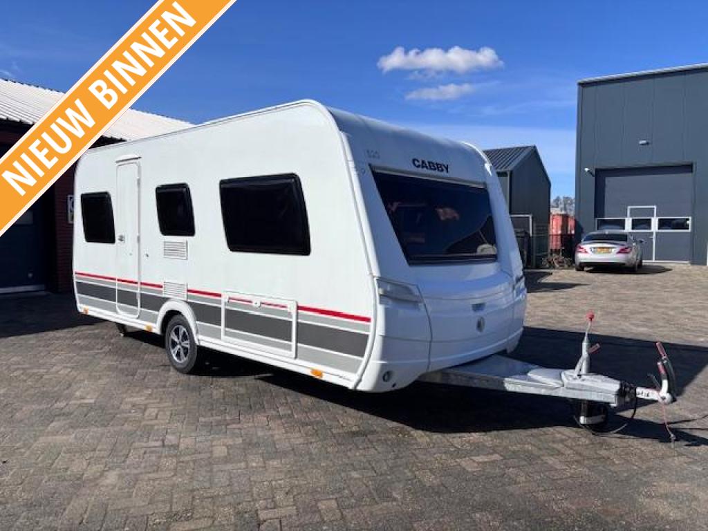 Cabby CRUZER 520L, bj.2014 met Isabella voortent!!, Overige merken, Rondzit, Bedrijf, Luifel