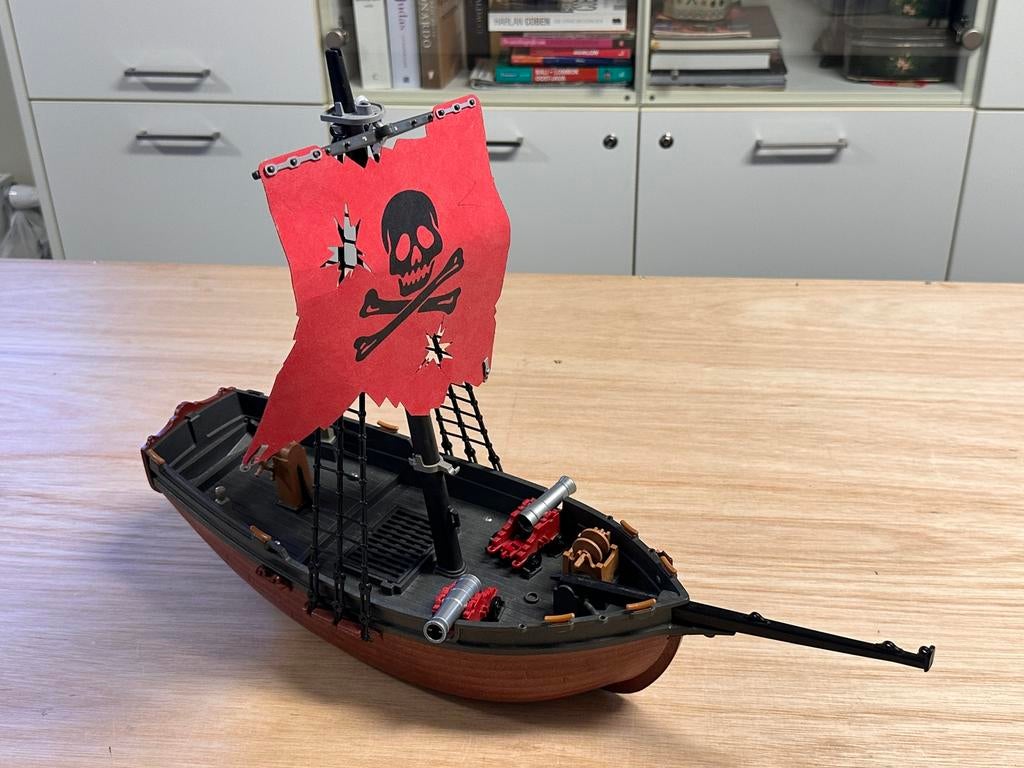 Playmobil Piratenschip, Ophalen, Gebruikt