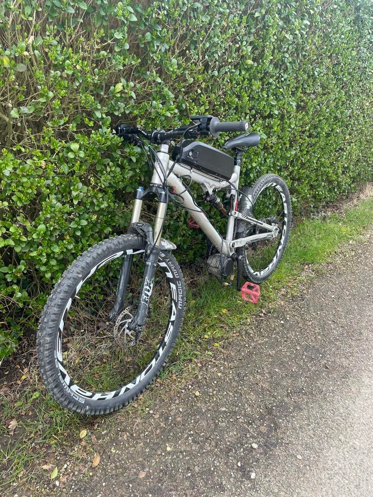 Ebike conversion kit 750w middenmotor, Ophalen, 24 inch of meer, Aluminium, Zo goed als nieuw