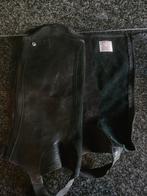 Leren chaps 2 stuks maat M en XL, Gebruikt, Kinderen, Ophalen of Verzenden, Schoeisel
