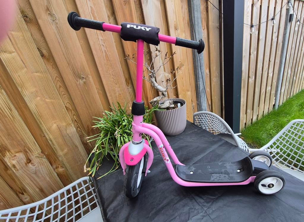 Puky step roze, nog netjes, Ophalen, Gebruikt