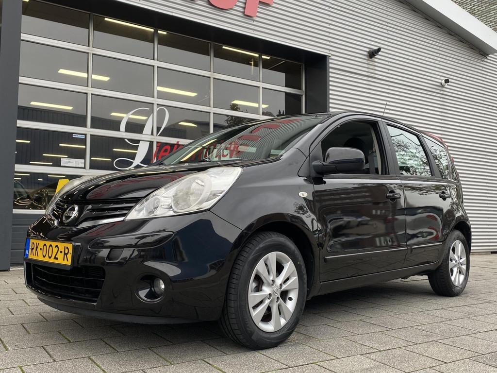 Nissan Note 1.4 Acenta 5Drs - Navigatie I Airco I Sport velg, Voorwielaandrijving, Stof, Gebruikt, Bedrijf