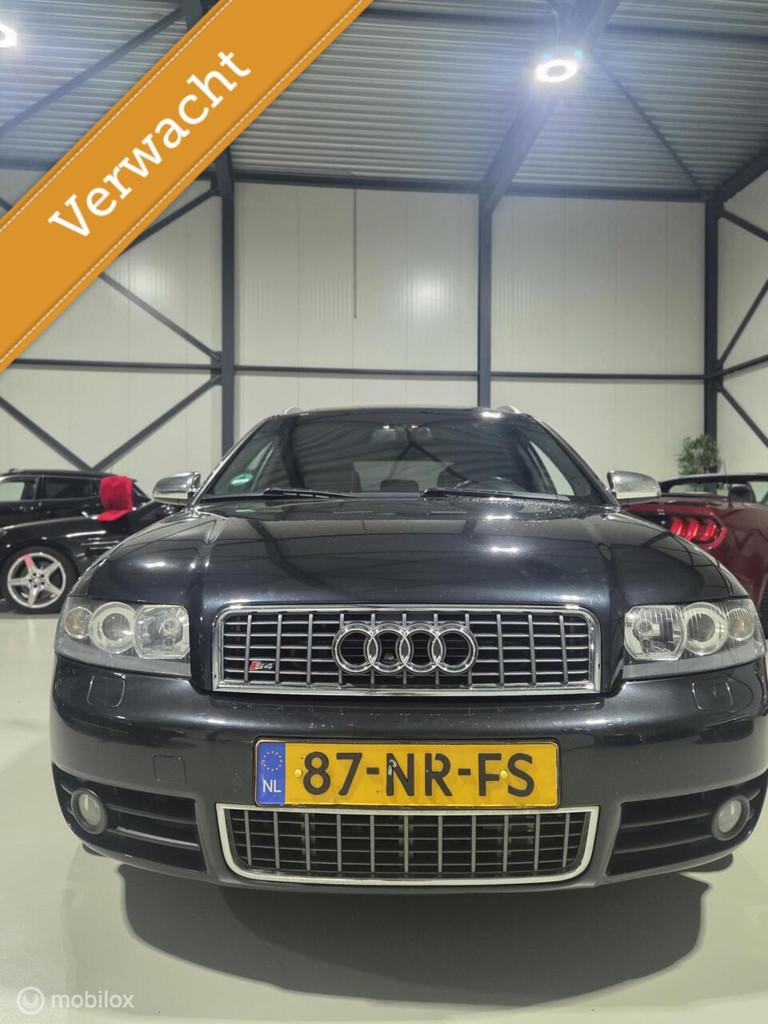 Audi S4 Avant 4.2 V8 quattro S4 Pro Line dealer onderhouden, Auto's, Audi, Gebruikt, Zwart, Origineel Nederlands, Handgeschakeld