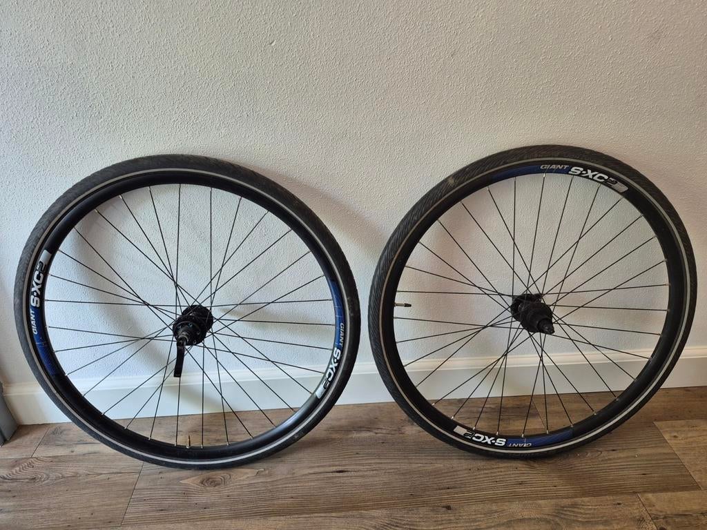 29 inch MTB wielen voor 6-bouts schijfremmen, Fietsen en Brommers, Fietsen | Mountainbikes en ATB, Gebruikt, Giant, Ophalen