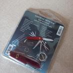 Officier zakmes met 14 functies en ketting, Hobby en Vrije tijd, Ophalen of Verzenden, Nieuw