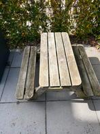 Picknick tafel, Tuin en Terras, Picknicktafels, Ophalen of Verzenden, Gebruikt, Rechthoekig, Hout
