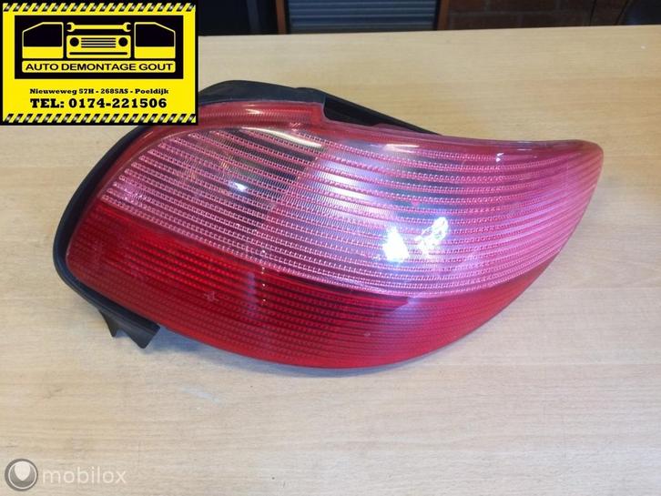 Peugeot 206 CC ('00-'07)Achterlicht Rechts, Auto-onderdelen, Verlichting, Peugeot, Gebruikt, Ophalen of Verzenden