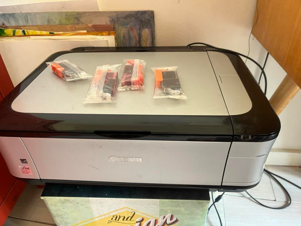 Canon Pixma MP550 All-in-One Printer met nieuwe cartridges, Ophalen, Gebruikt, Inkjetprinter, All-in-one